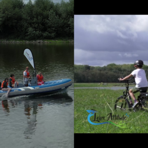 balade en bateau retour vélo