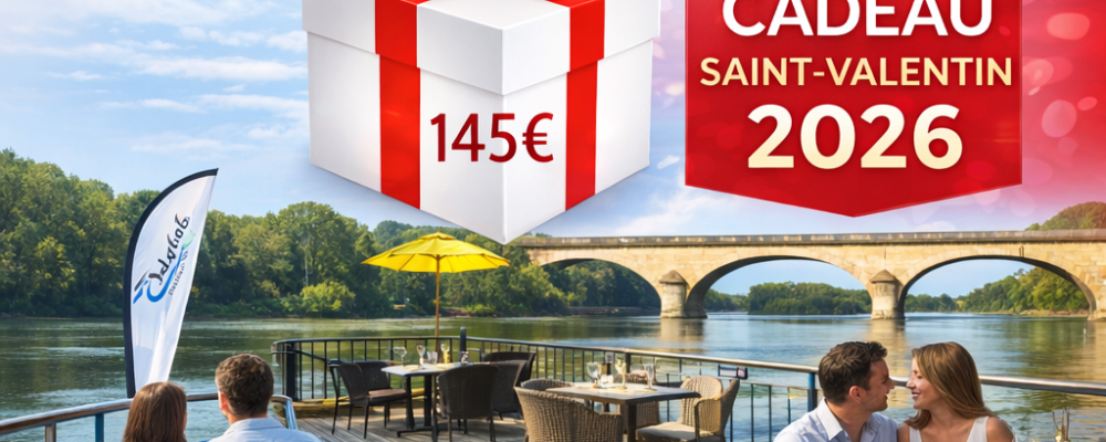 Balade romantique et repas à Bouchemaine